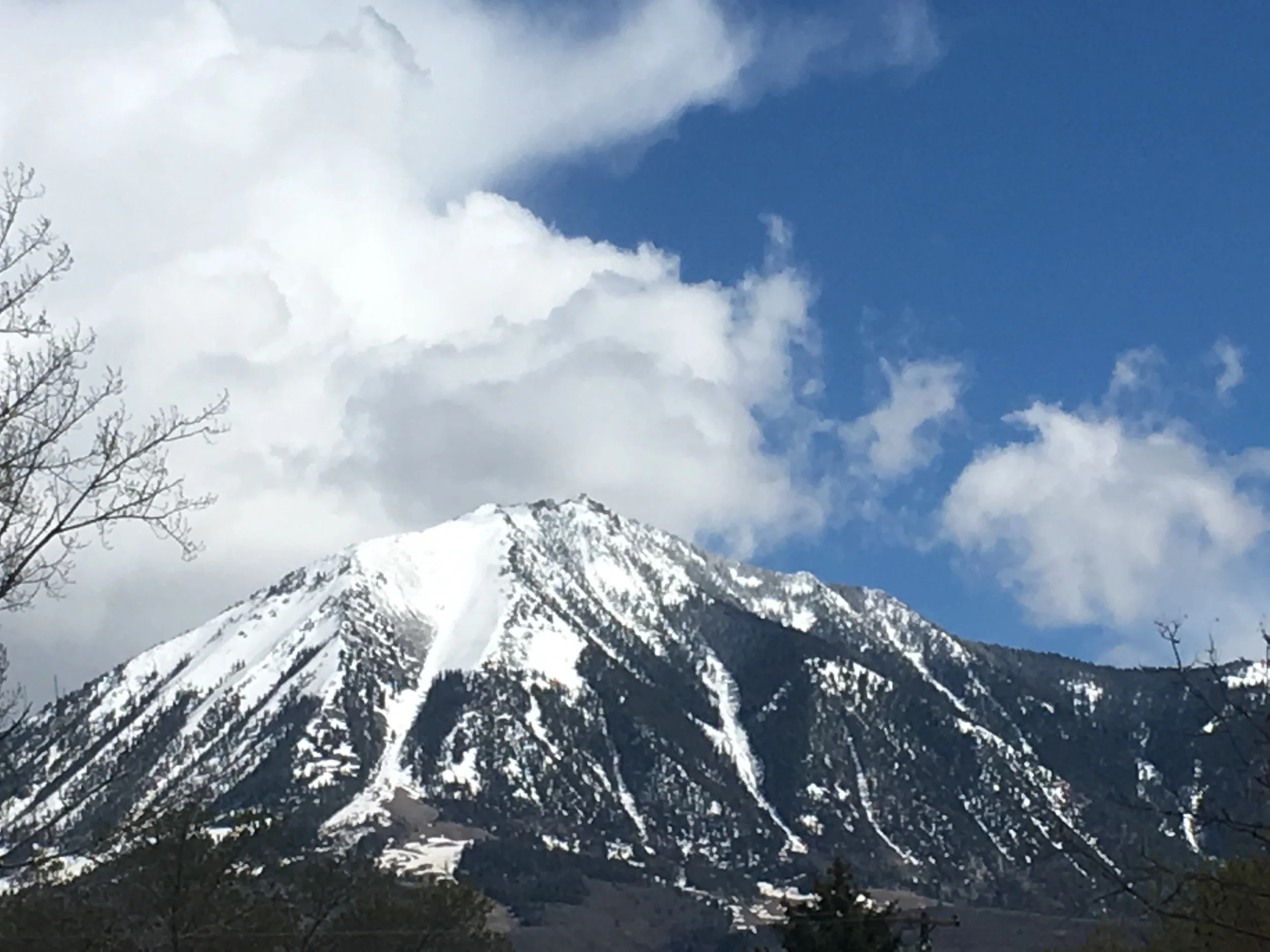 Mount Lamborn rises above Paonia.