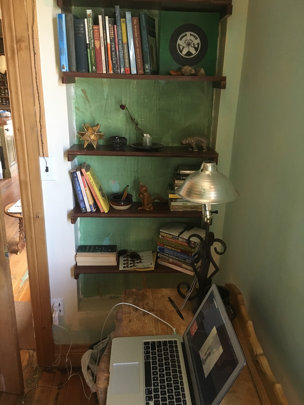 Bookshelf by my desk