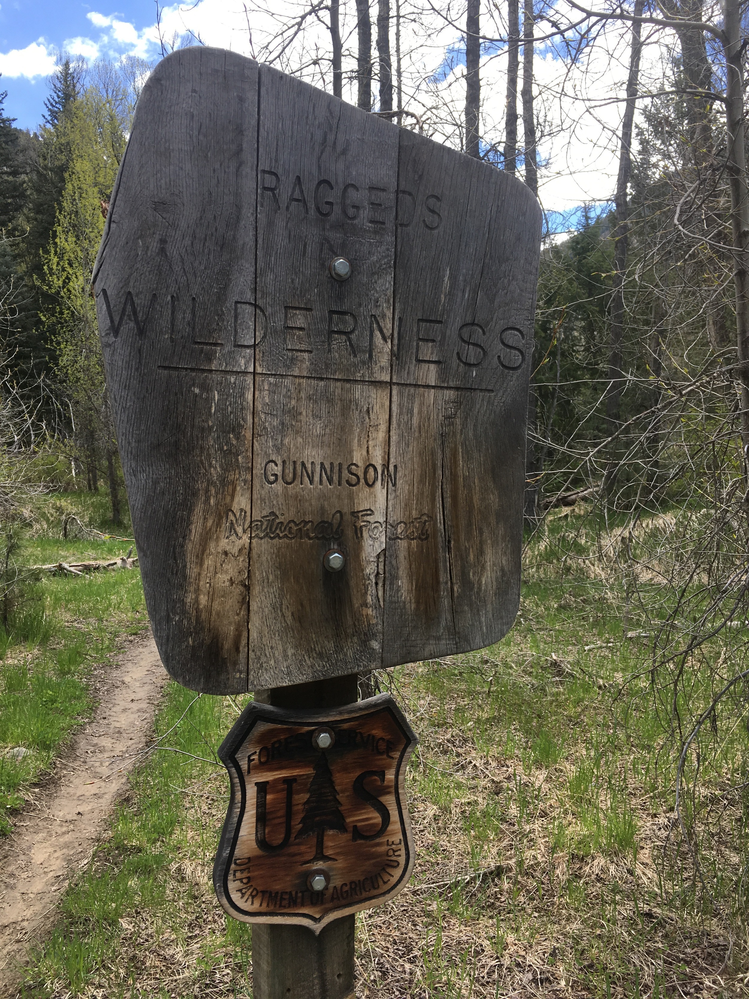 On the trail!