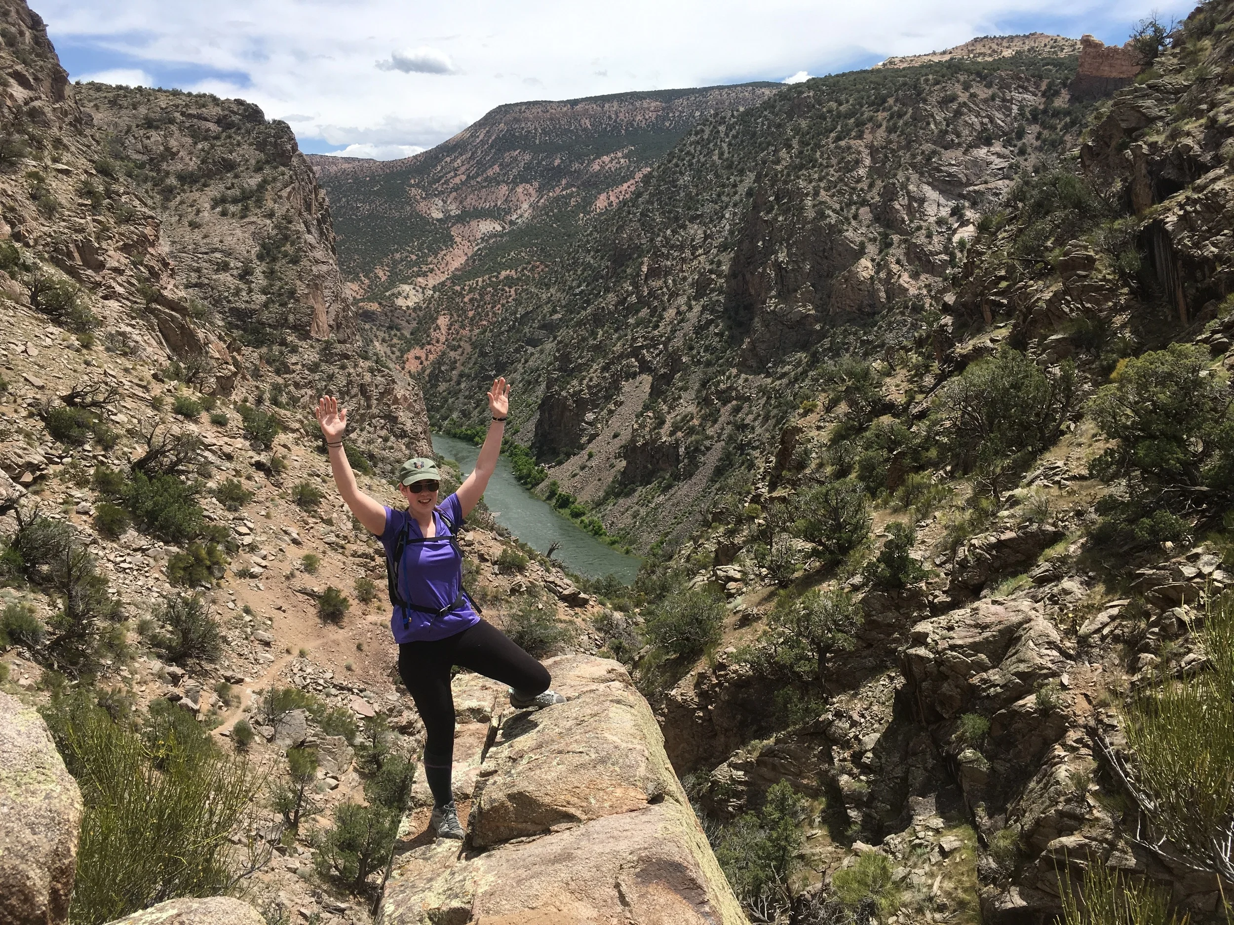 Big arms, big canyon!