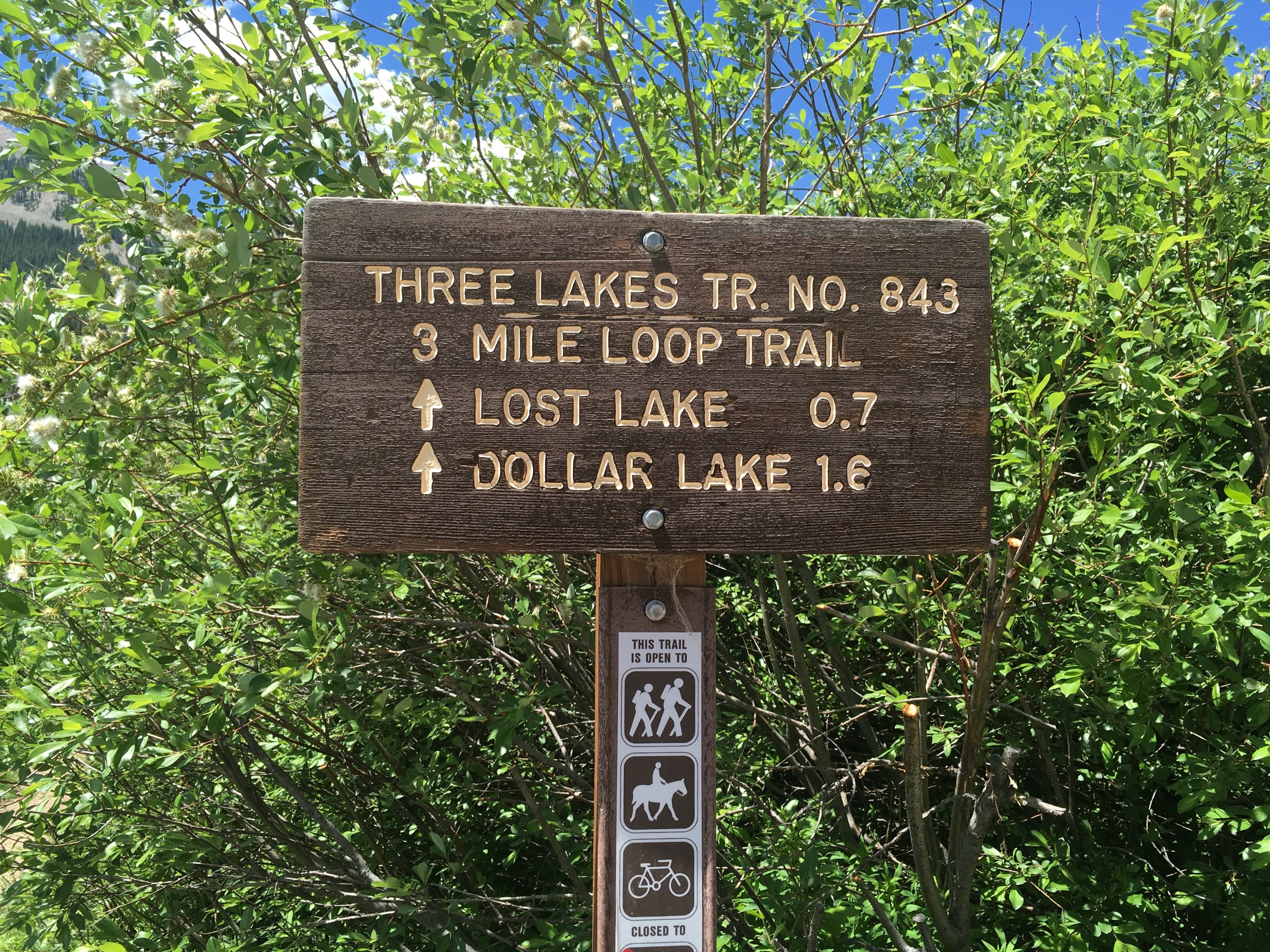 Hitting the trail!