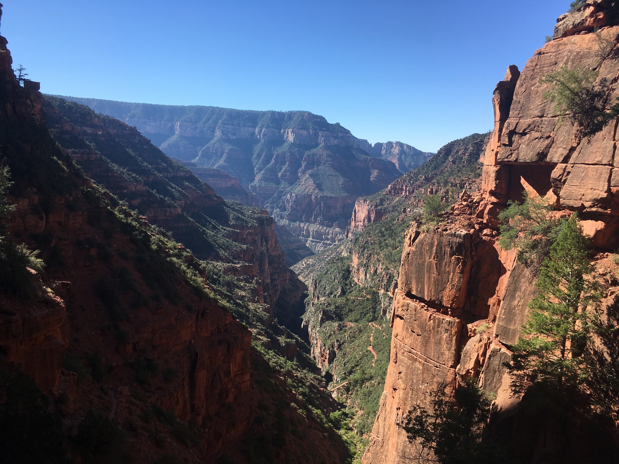 Hiking the North Kaibab Trail