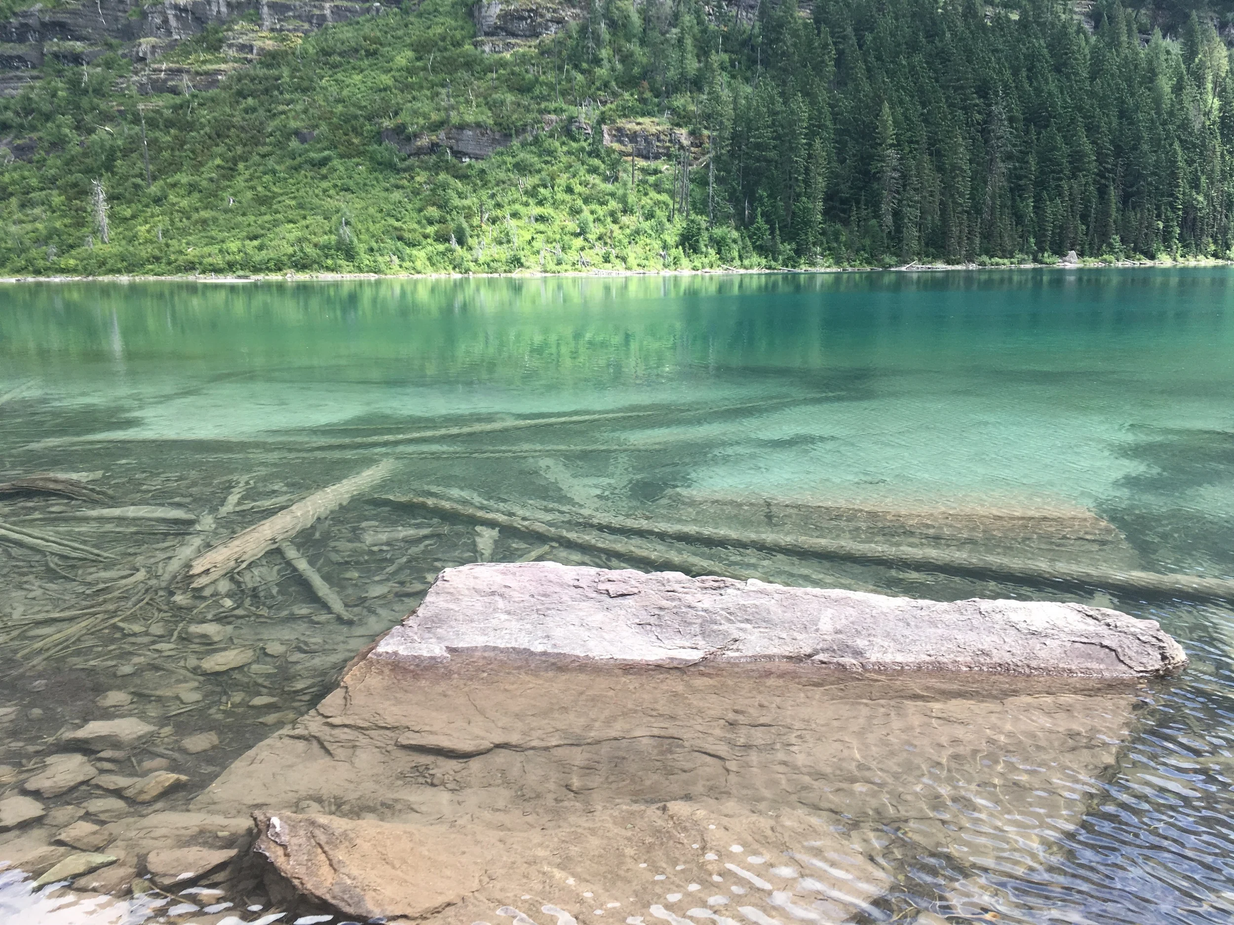 No filter on this water!