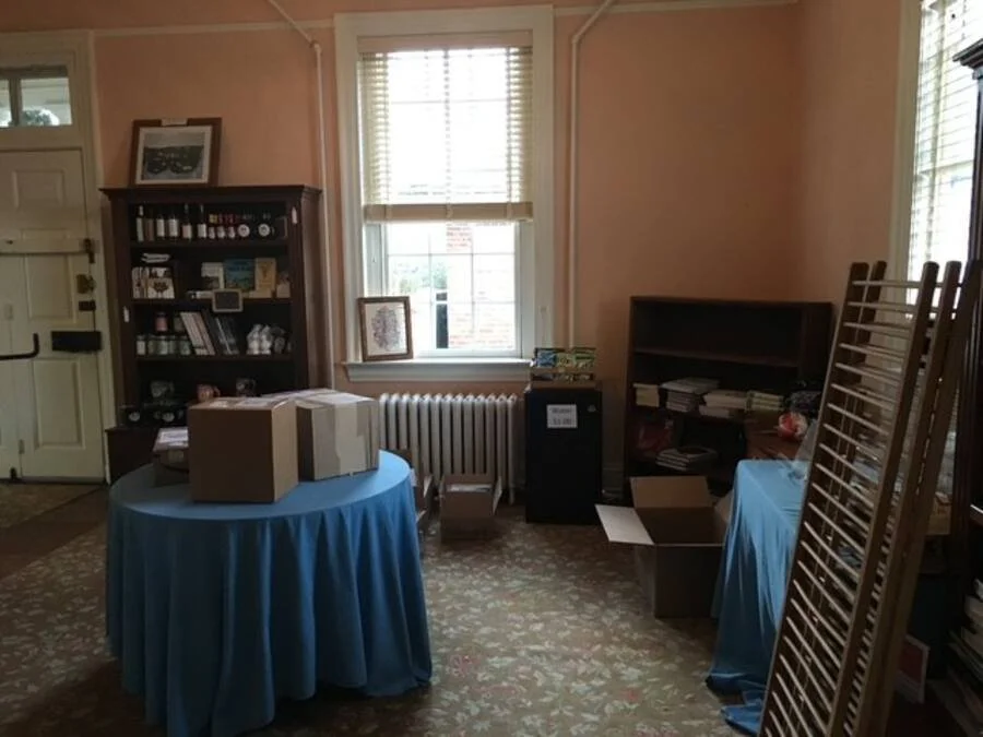 Museum shop before renovation