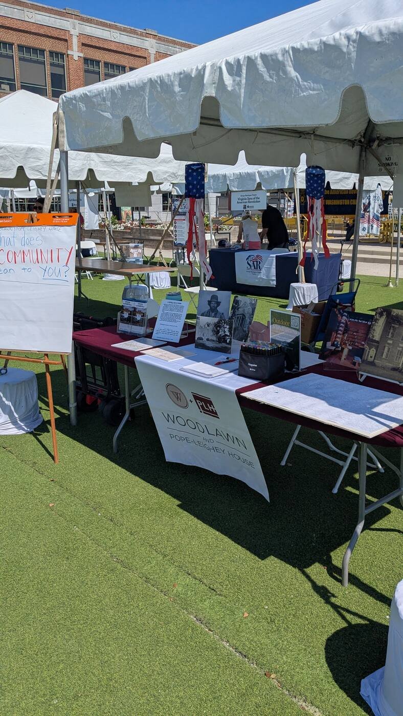 WPL table at Sails on the Potomac