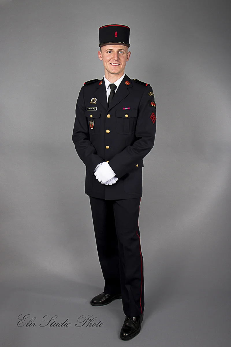 Full-length professional photo portrait