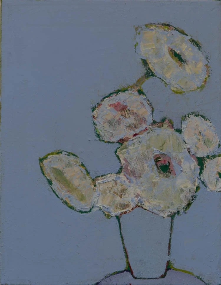Soft White Floral 1818