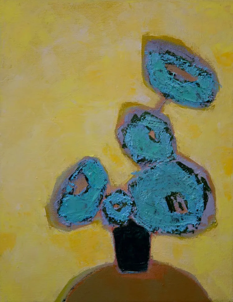 Turquoise and Yellow
