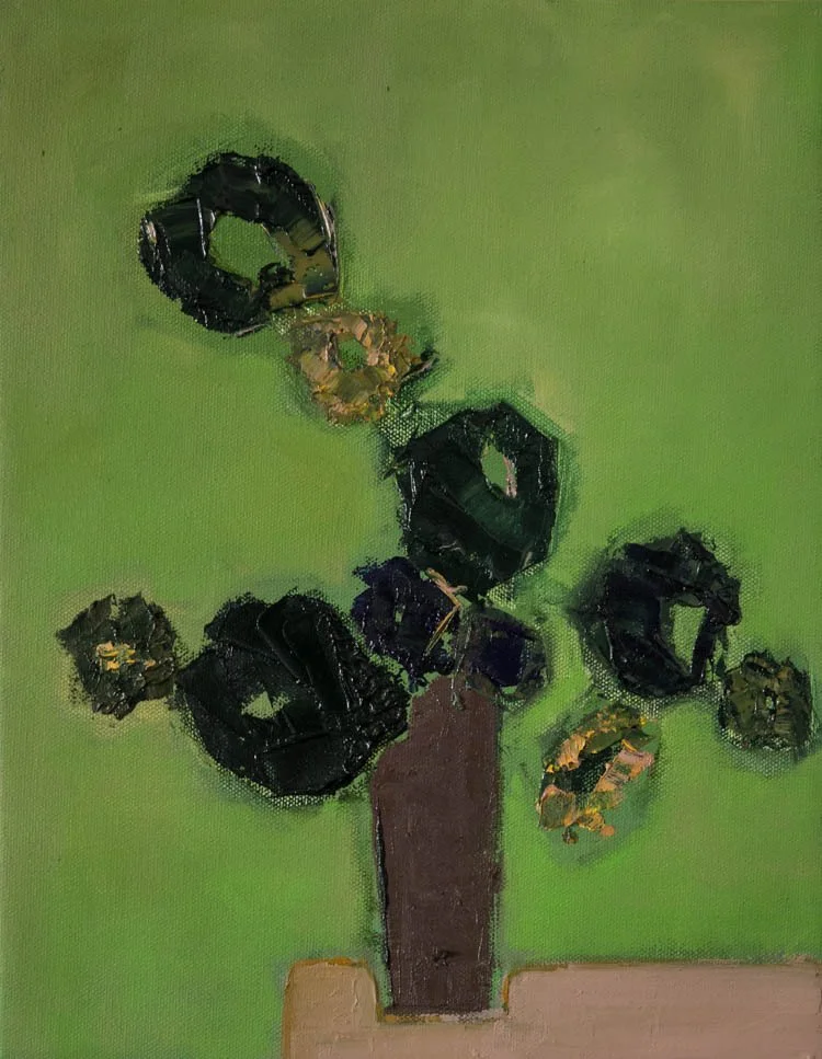 Gren Wall Brown Vase
