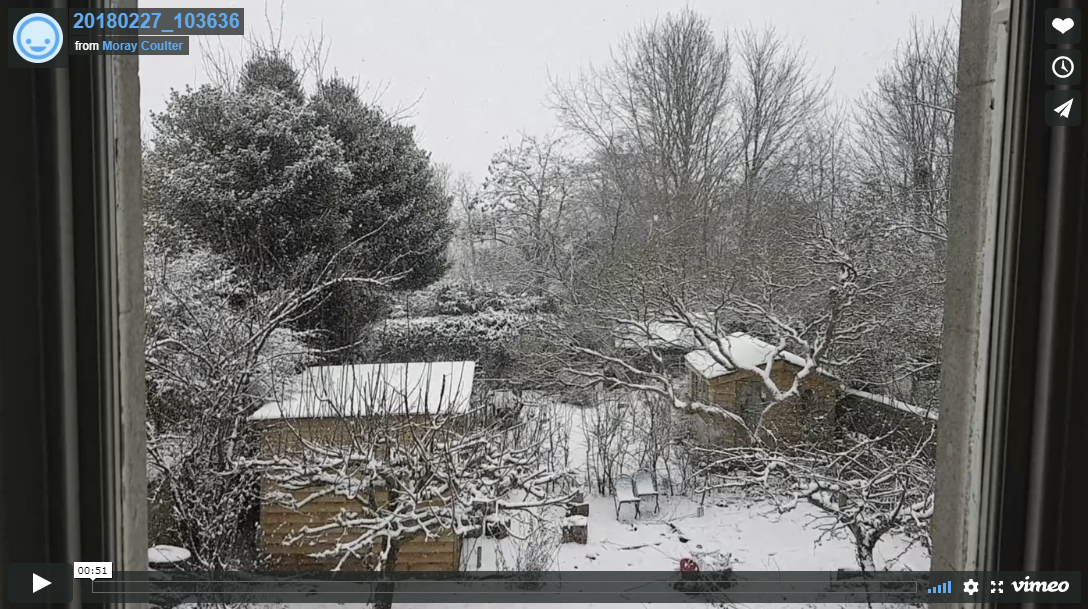 Go to work on a sledge