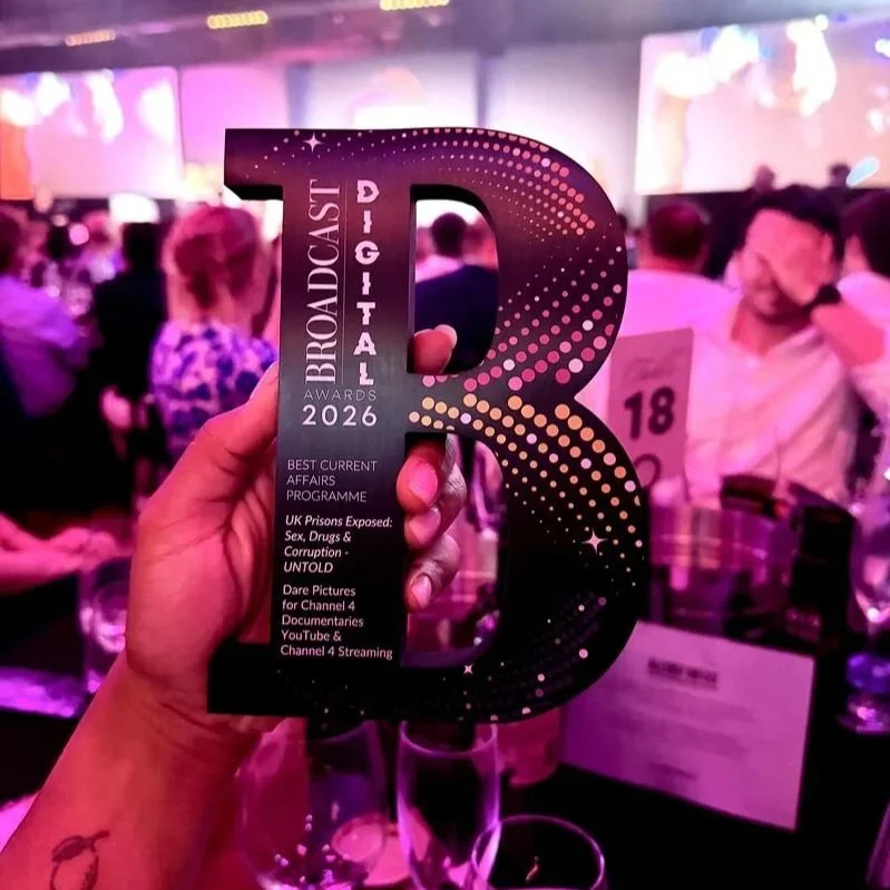 Prison corruption exposé secures Broadcast Digital Award win for Stern &amp; Wild’s Derren Lawford