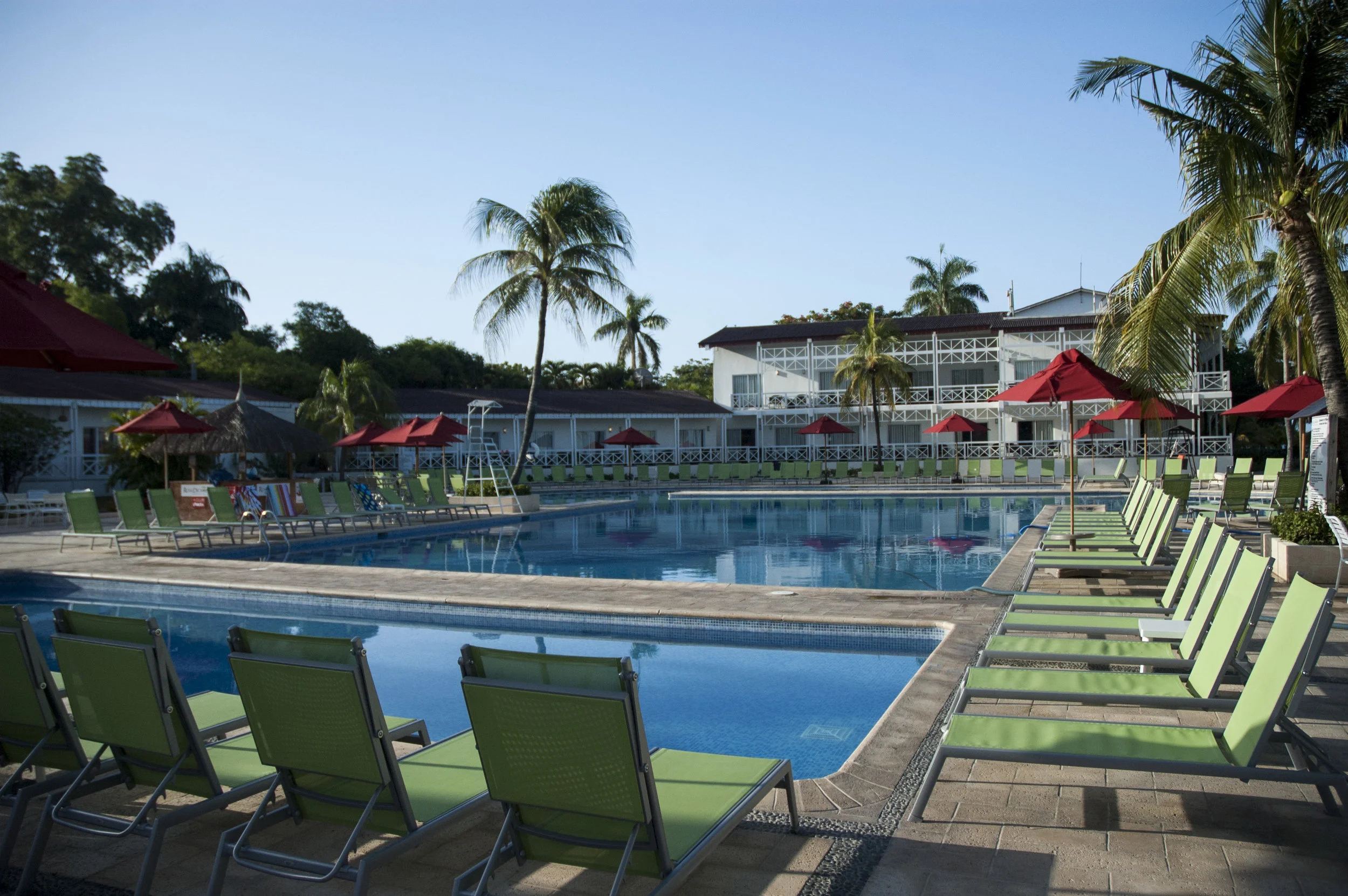 Poolside at Royal Decameron Indigo Resort & Spa