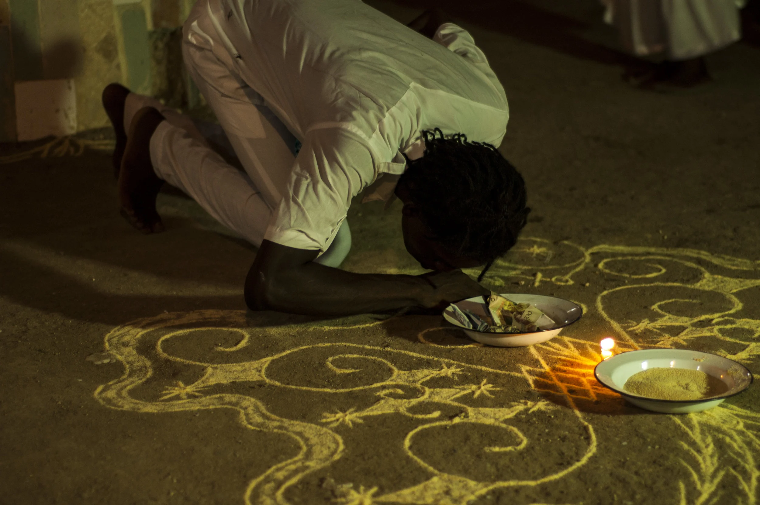 Traditional Haitian Voodoo Ceremony