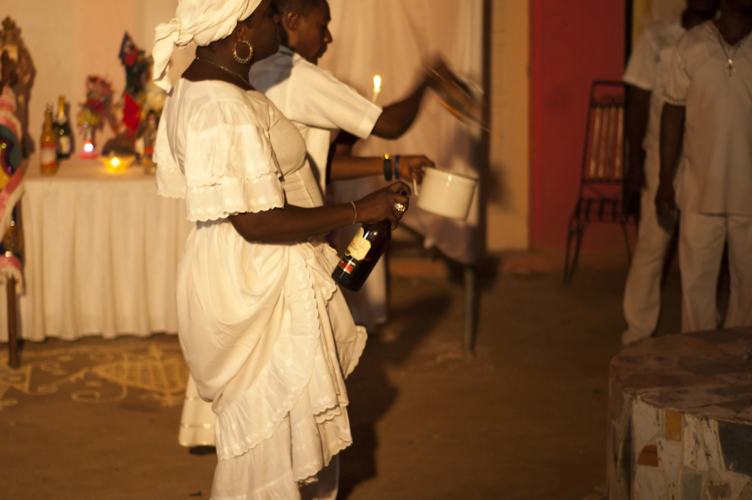Traditional Haitian Voodoo Ceremony