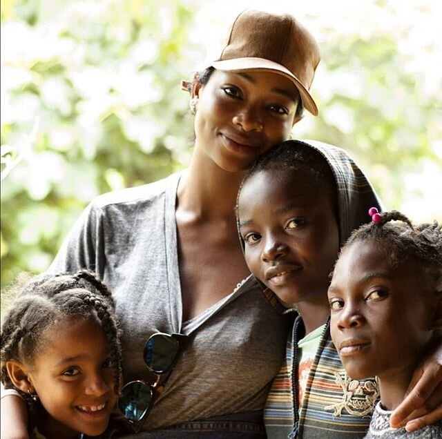 This picture is from a 2016 trip to Haiti. All three girls are beautiful, but you can tell from the picture who's been told so. #UNLEARN