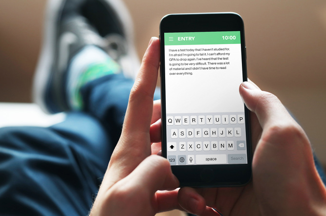 A mobile application aimed at controlling anxiety through use of the Stimulus Control Method