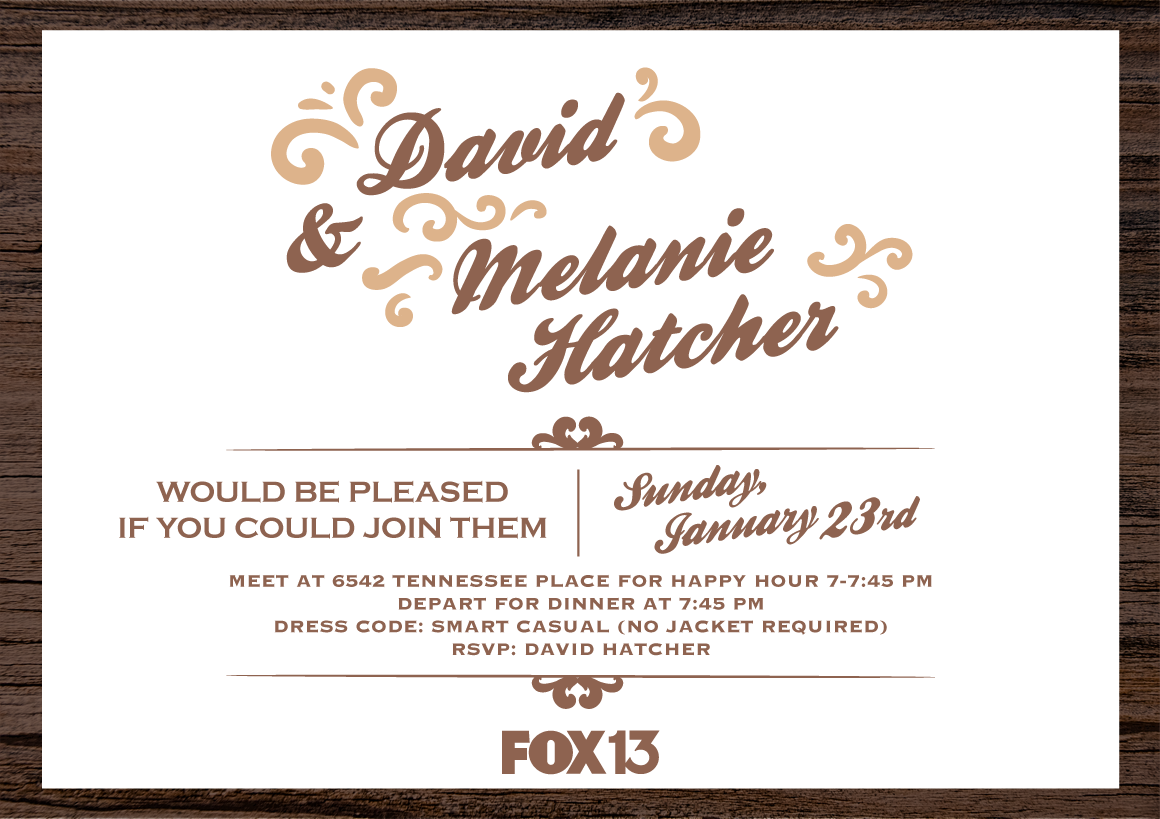 Sales Team Dinner Invitation