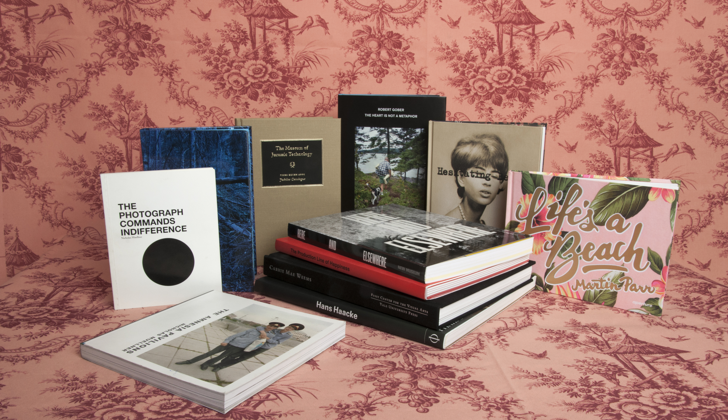  Portraits of books that influenced me at the time of their capture. 2014.  To view a copy check out the ICP Library 