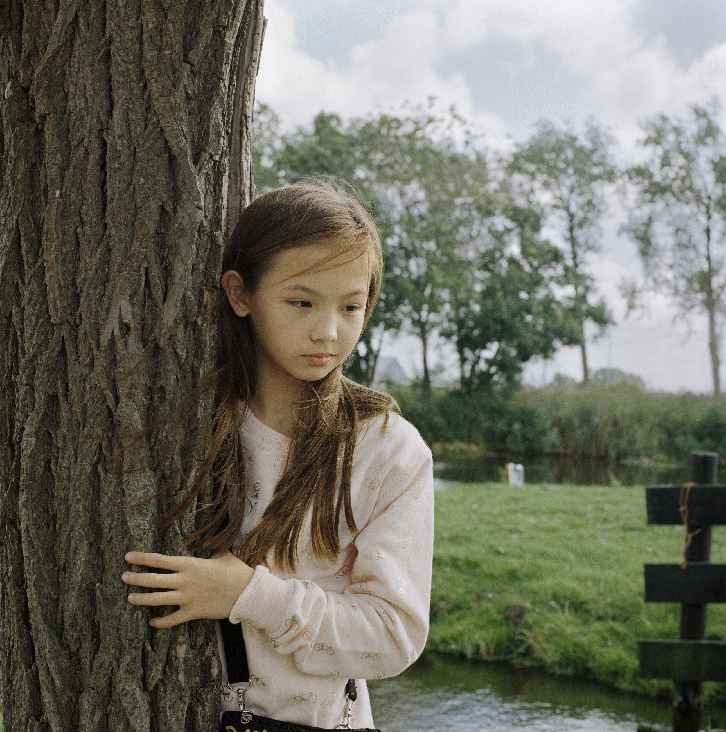 Amanda Exploring Zaan, Netherlands, 2019. 