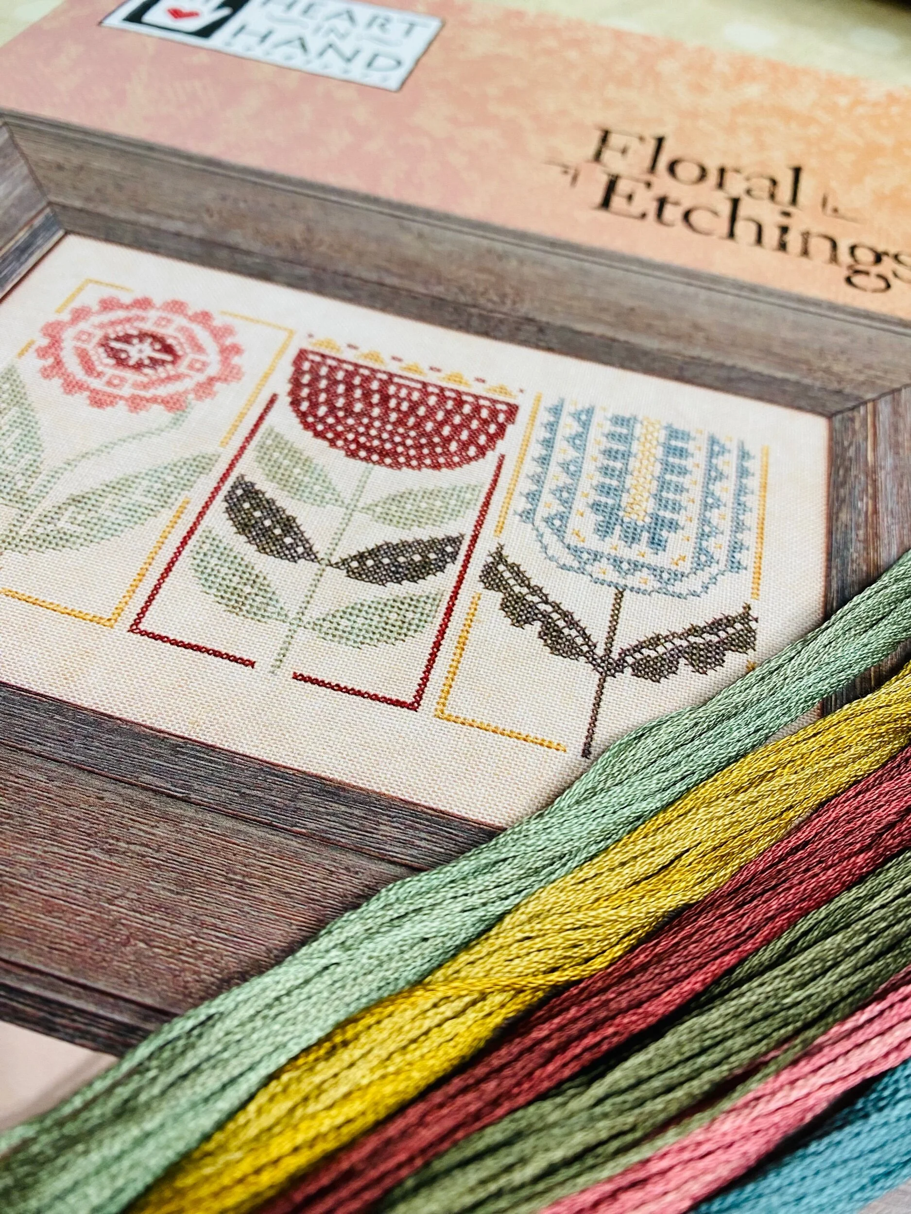 Floral Etchings, by Heart In Hand