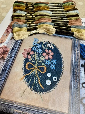 Kit - Gifts From My Garden (Pattern and floss), by Hello from Liz