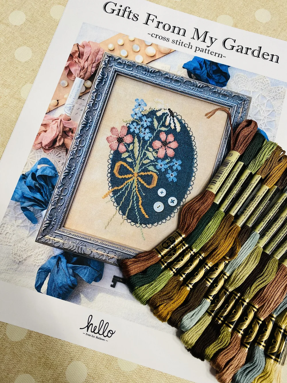 クロスステッチ完成品Together in my Fathers garden Dimensions Garden Reflections 70-35288 Counted Cross Stitch Kit その他
