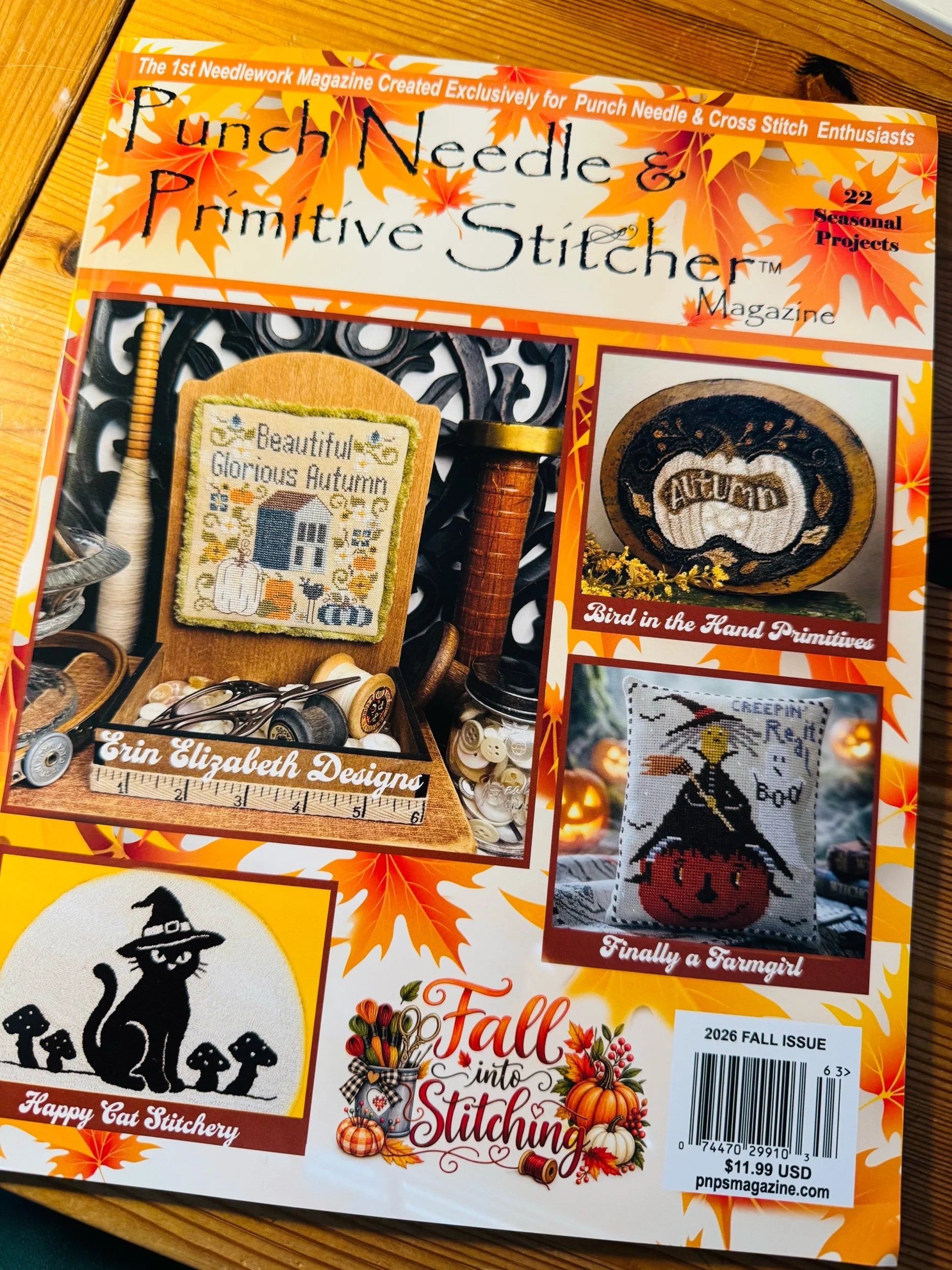 New! Fall 2026 Punch Needle & Primitive Stitcher Magazine