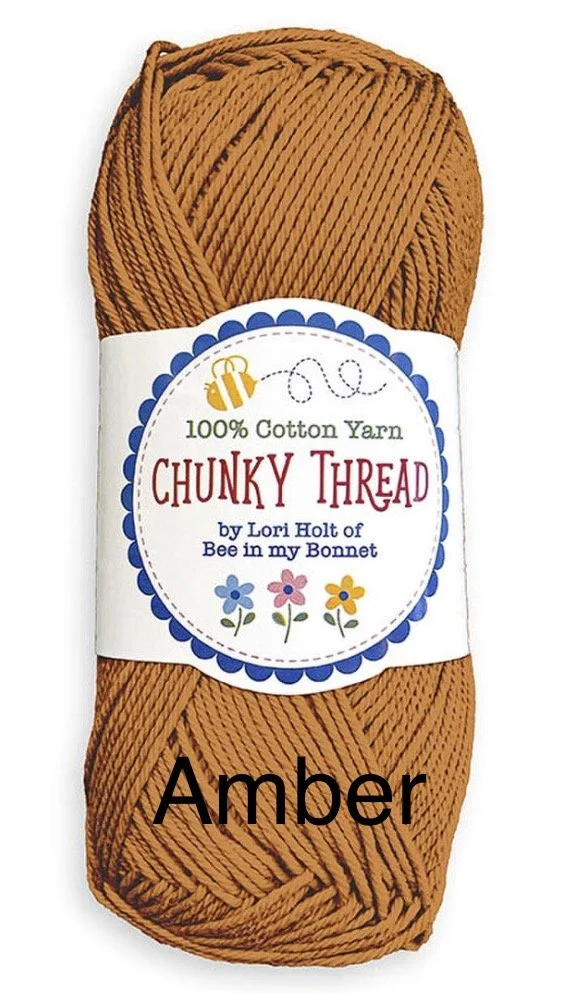 Lori Holt Chunky Thread (62 colors to choose from!)