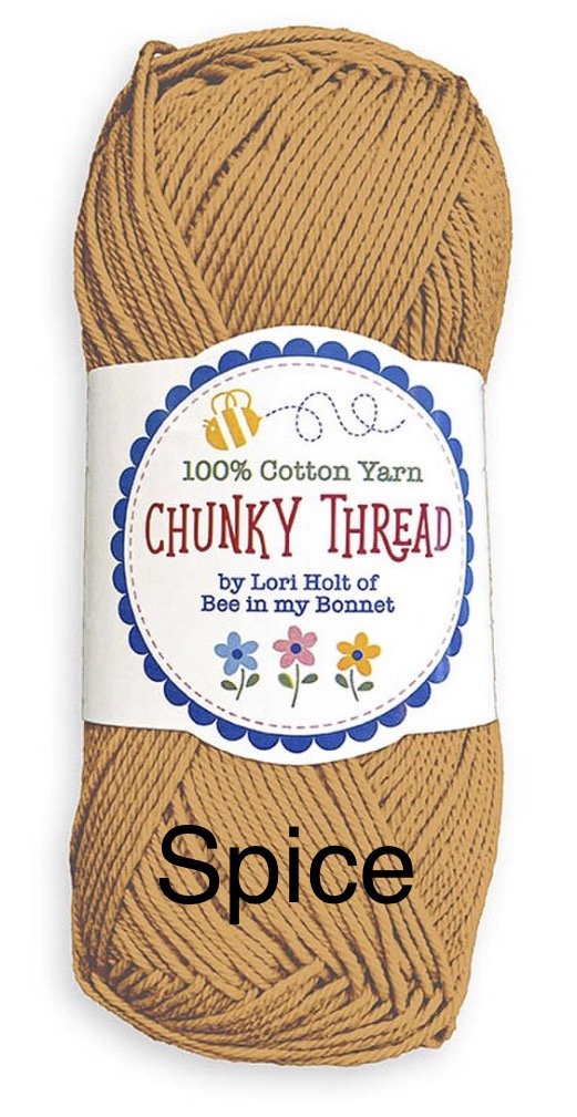 Lori Holt Chunky Thread (62 colors to choose from!)