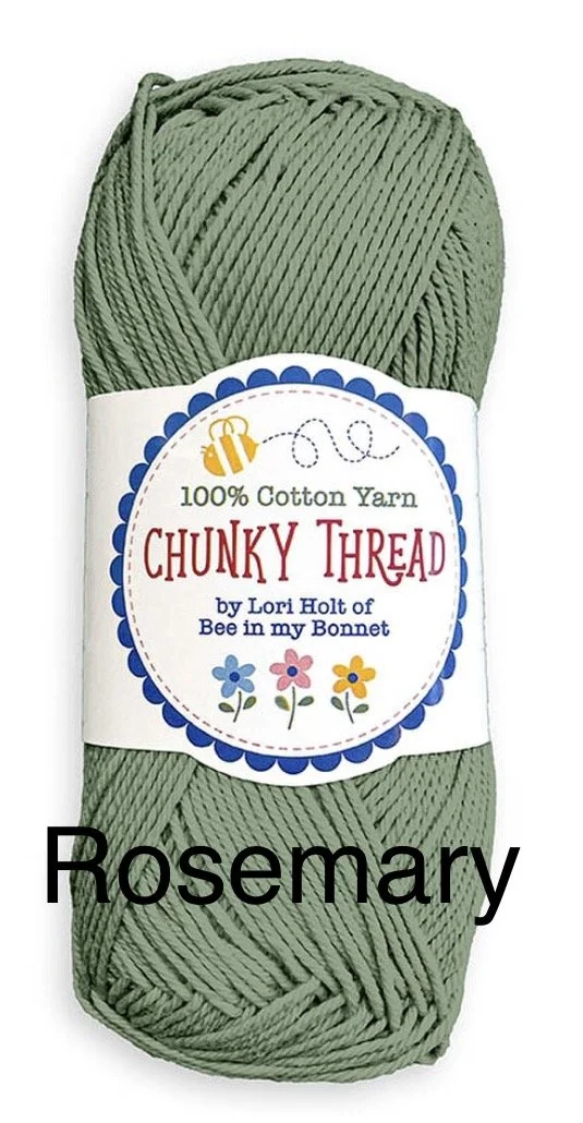 Lori Holt Chunky Thread (62 colors to choose from!)