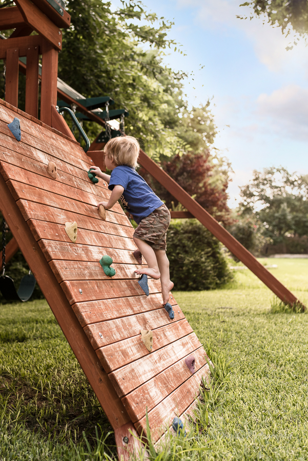 Conquering the Climbing Wall