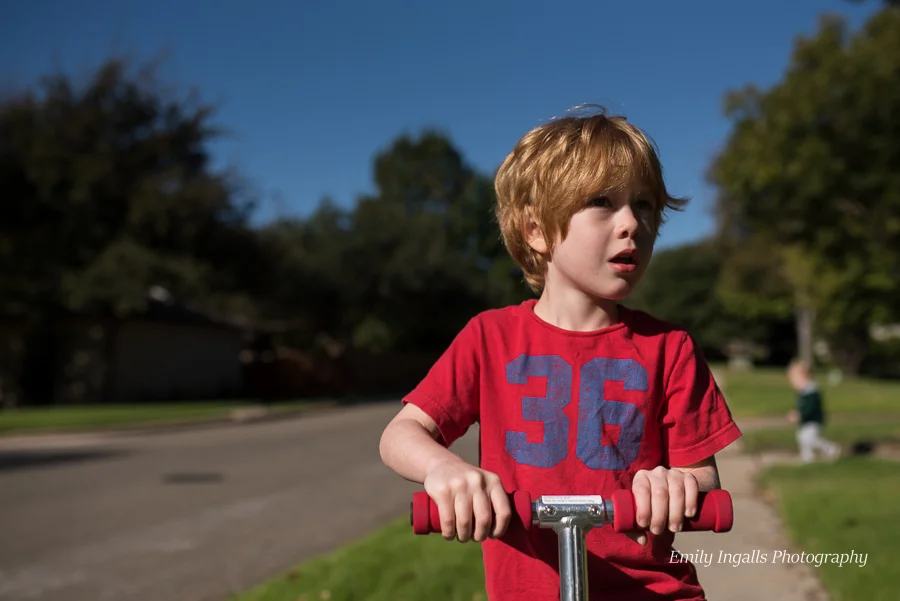 More scooter.