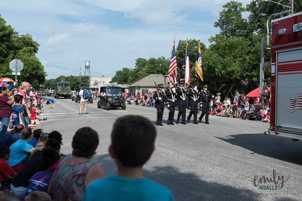 The start of the parade!