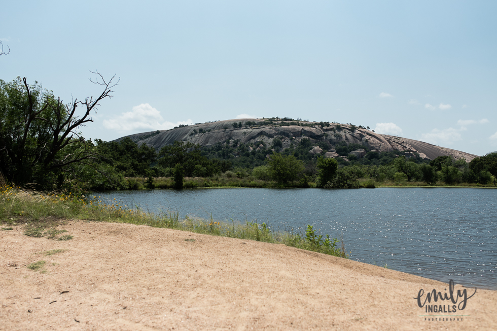 Another view of the lake with Little Rock in the background