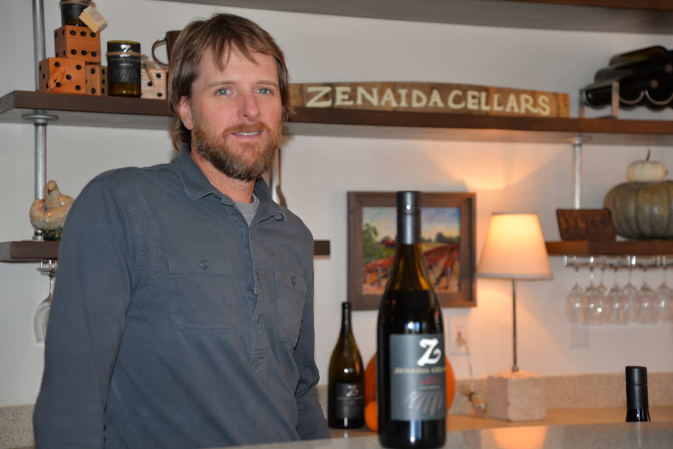 Eric Ogorsolka knows how to treat guests right at Zenaida Cellars