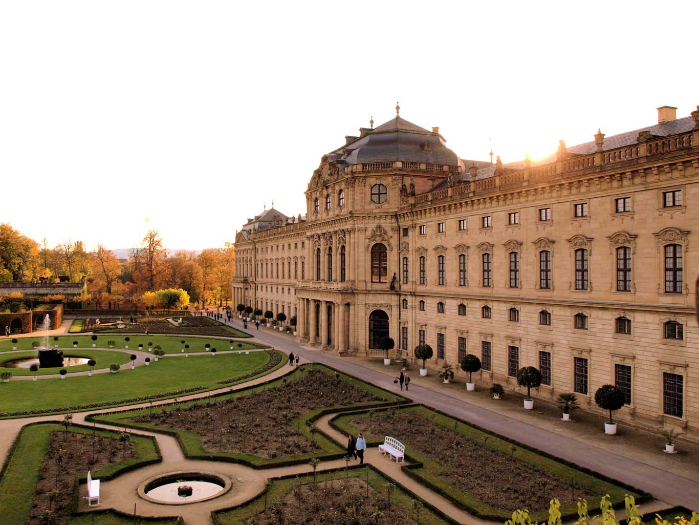 Court Garden view of the Würzburger Residenz