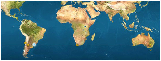 Where in the world is Uruguay ?