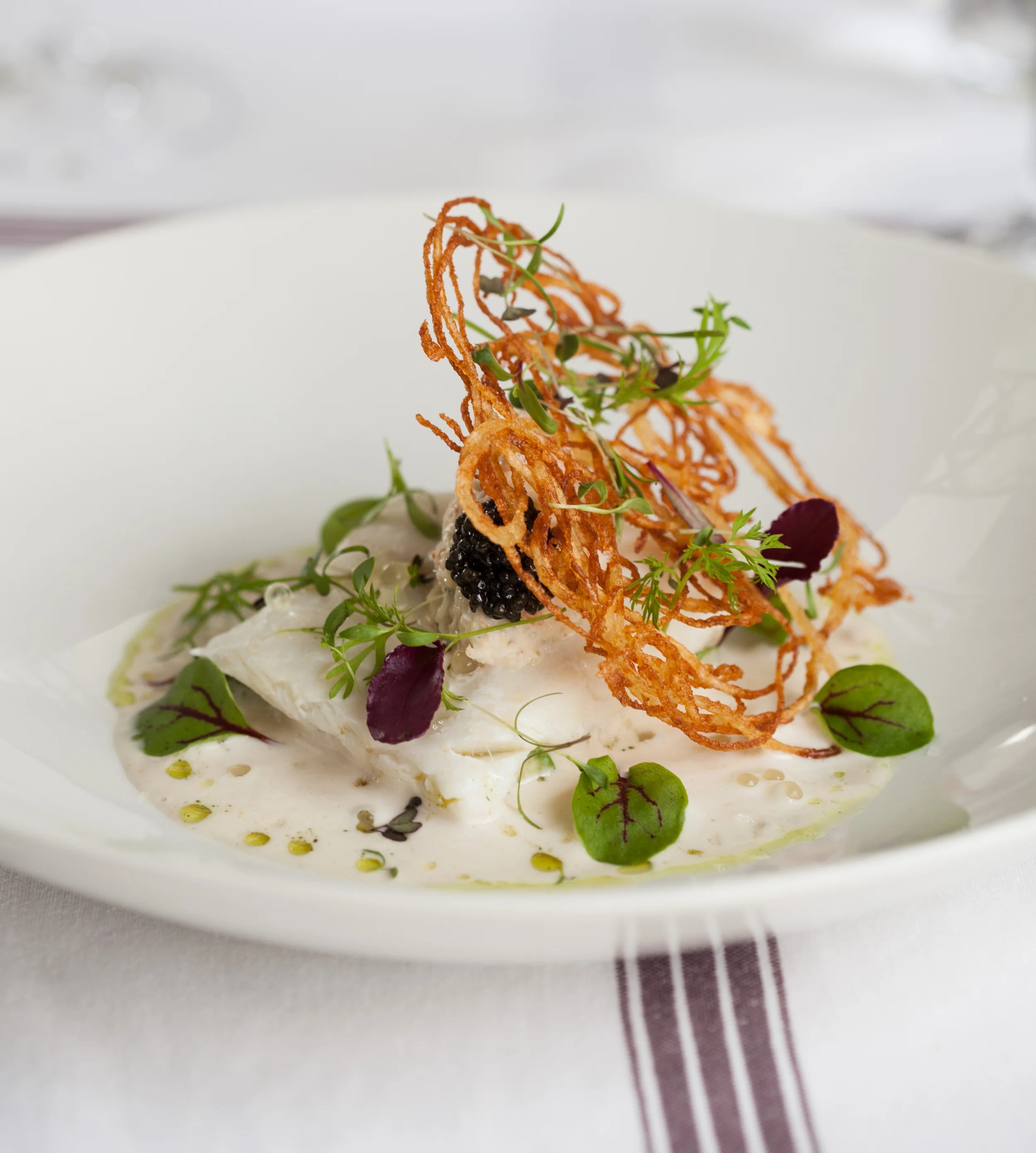 The risotto at Grande Provence Restaurant