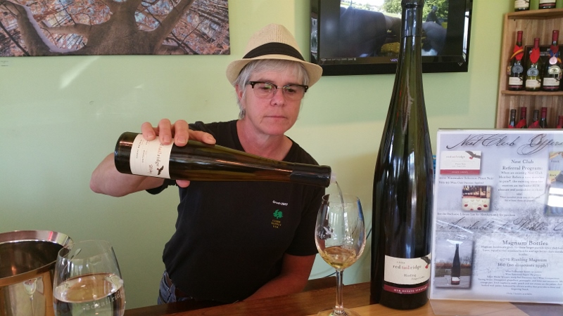 Red Tail Ridge Winery Owner Nancy Irelan
