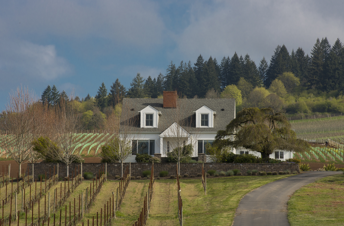 Estate House Stoller Family Vineyards, Credit Andrea Johnson