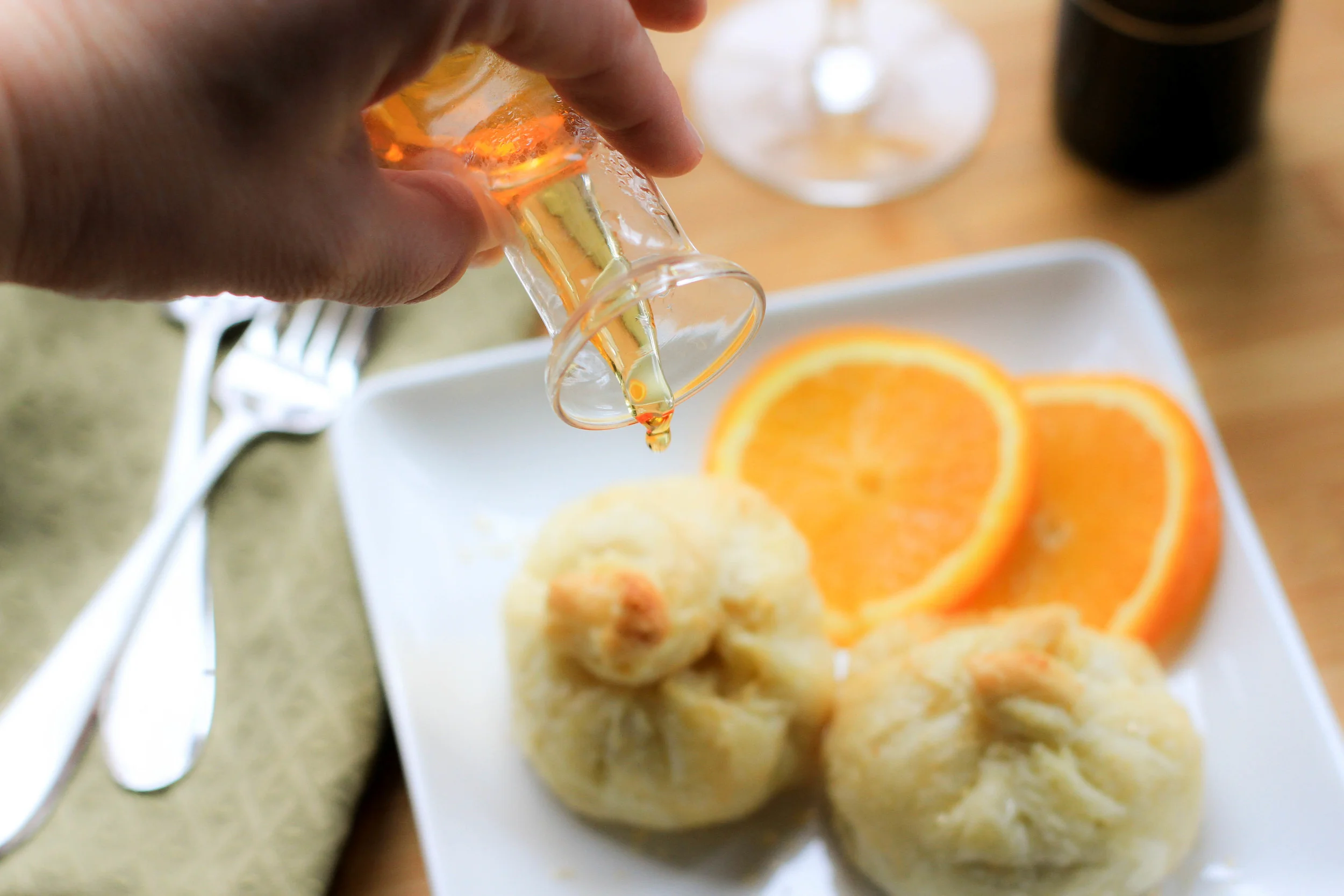"Ice Wine will soften the saltiness of the food, and cleanse the pallet between bites."