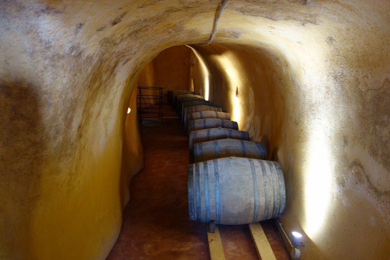 Venetsanos Winery Barrels