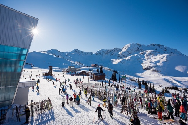 Opening Day for skiing at Whistler