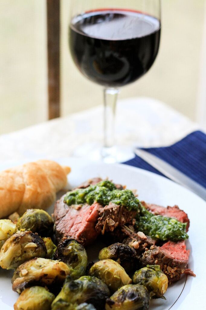 Paired with the perfect glass of wine