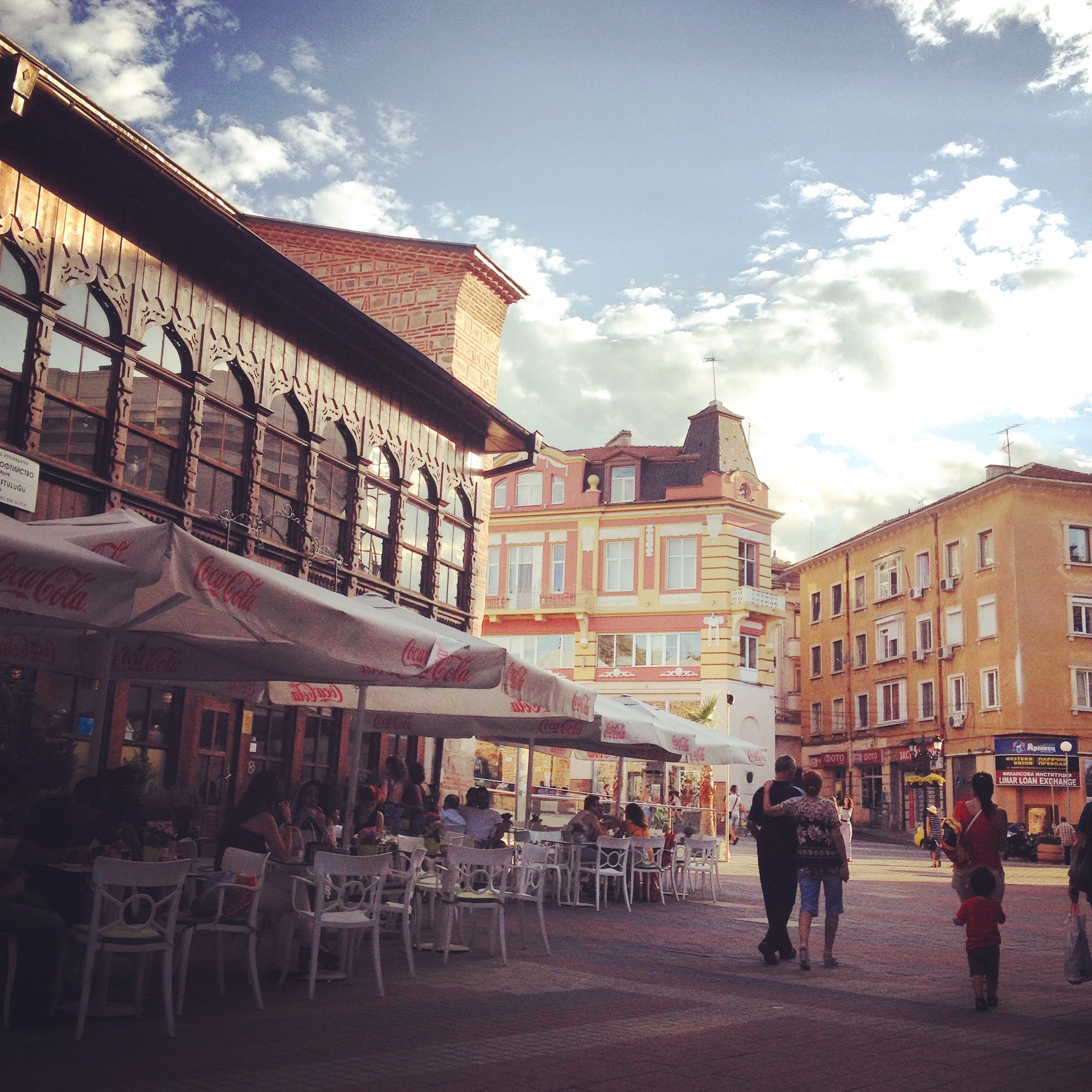 The streets of Plovdiv