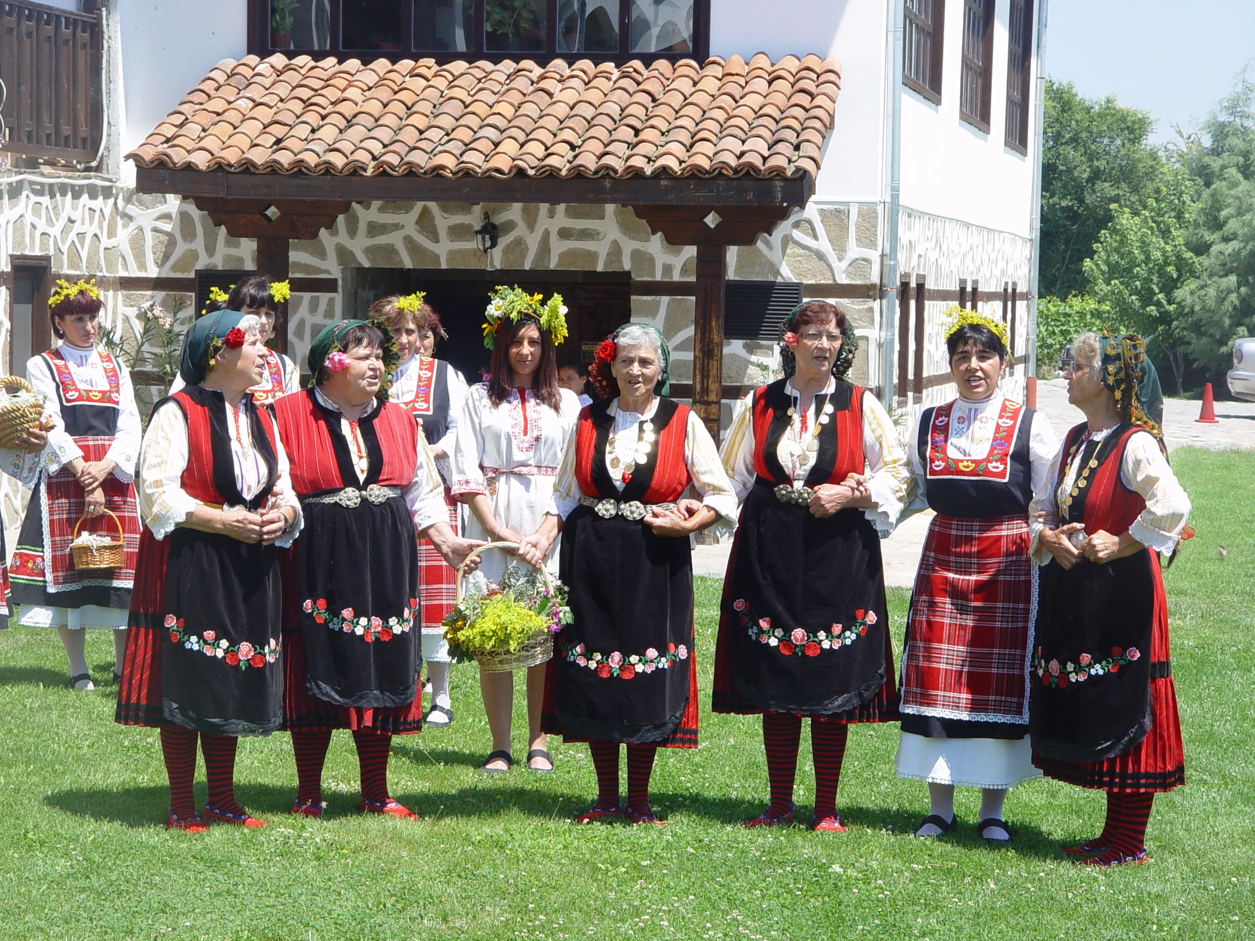 Traditional Bulgarian Folklore Costumes