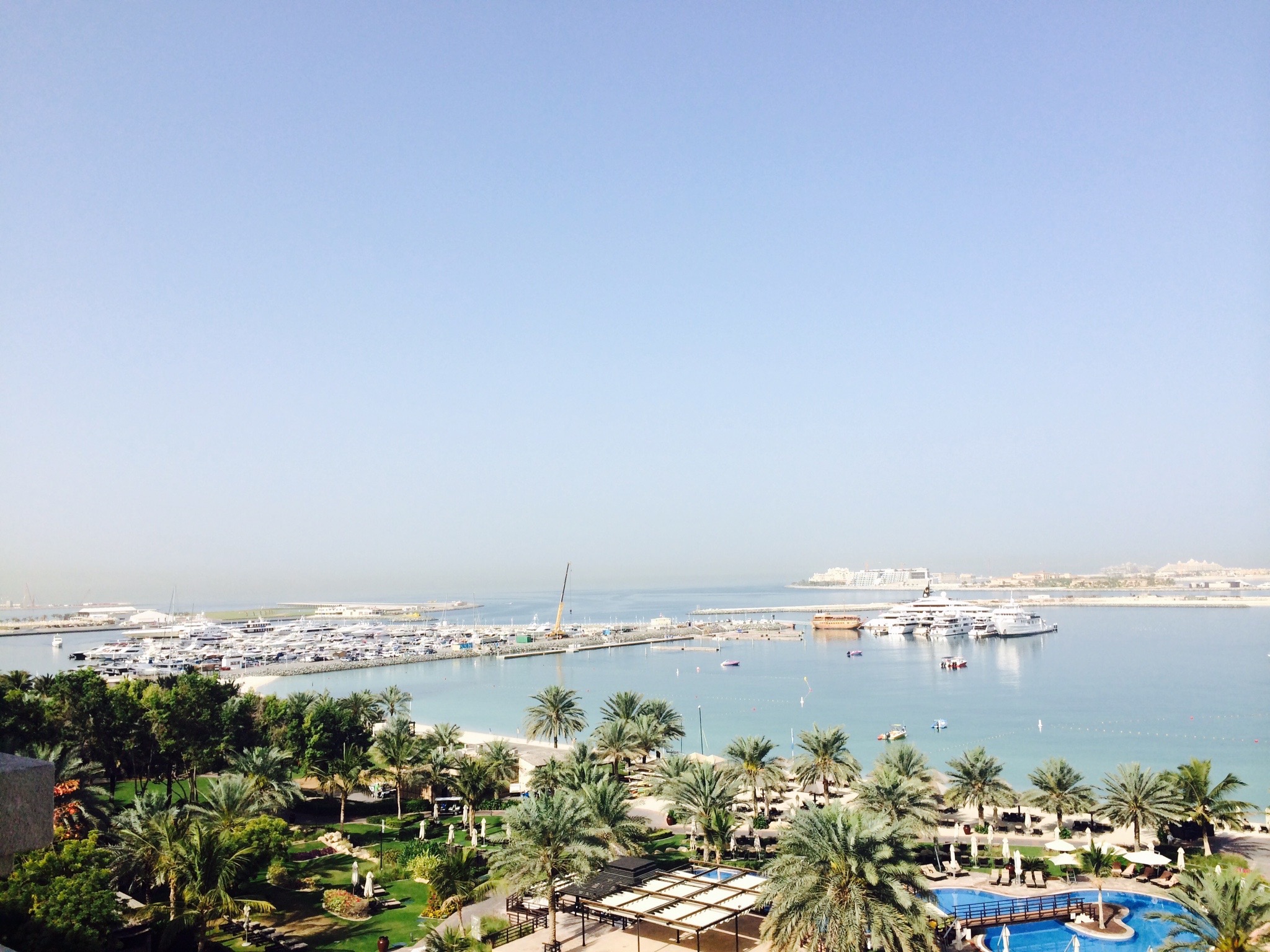 Beautiful View of Dubai Waterfront