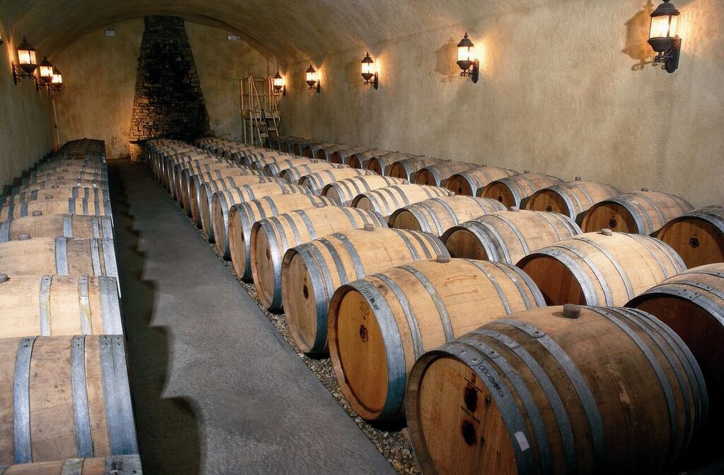 Barrel Cave in Shelton Vineyards