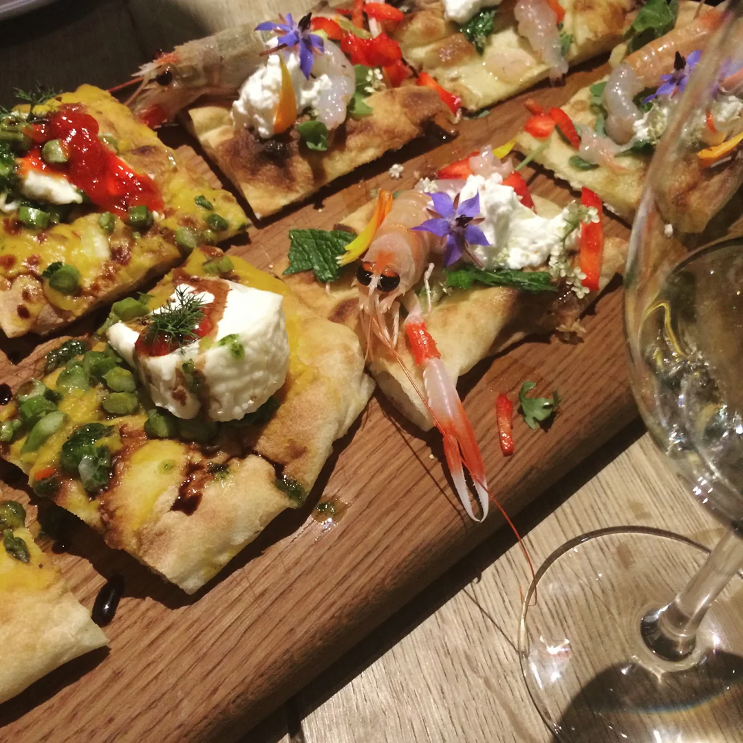 This area has the highest concentration of exceptional restaurants in Venice