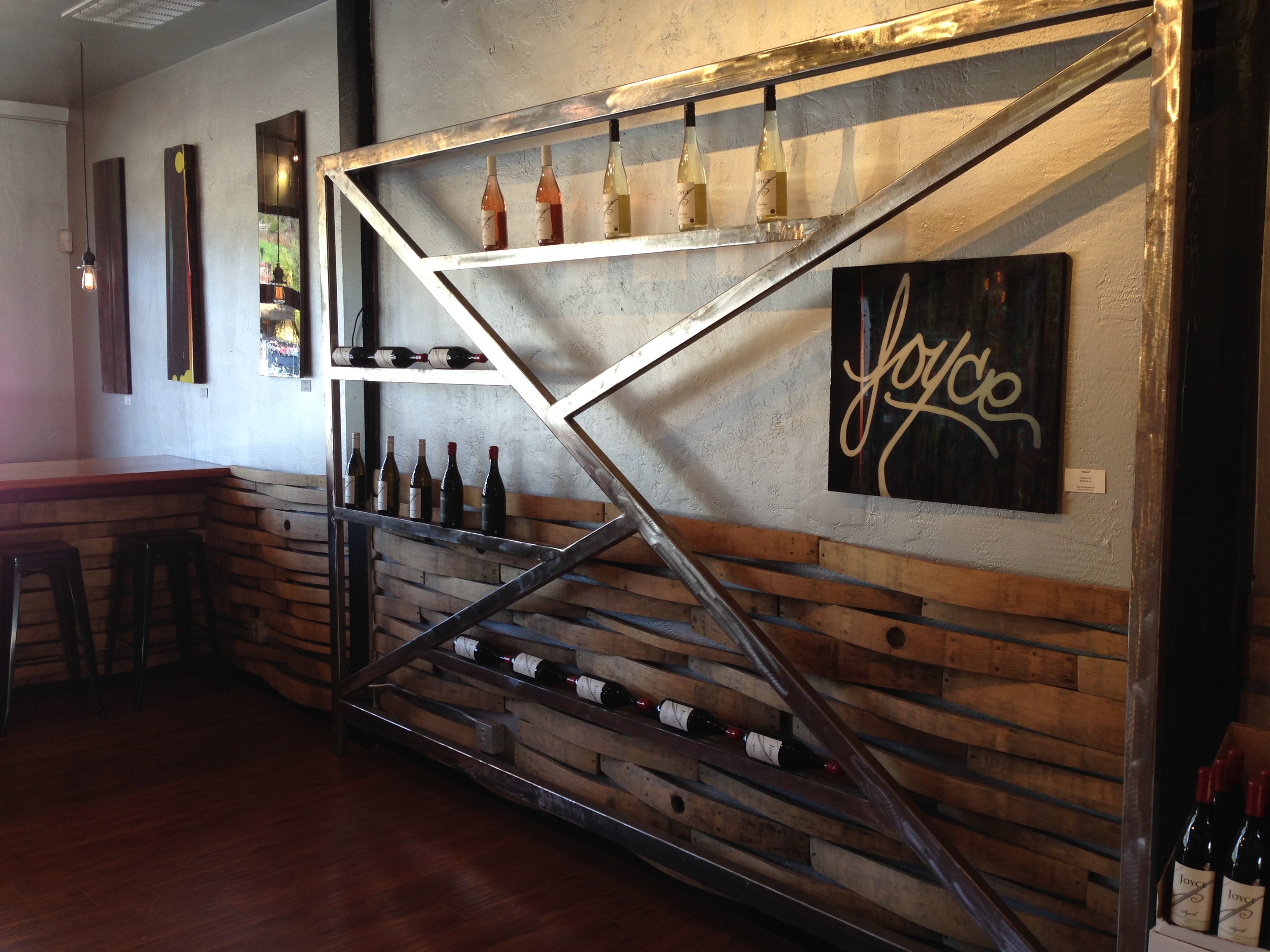 Tasting Room at The Joyce Photo credit Gabriel Manzo